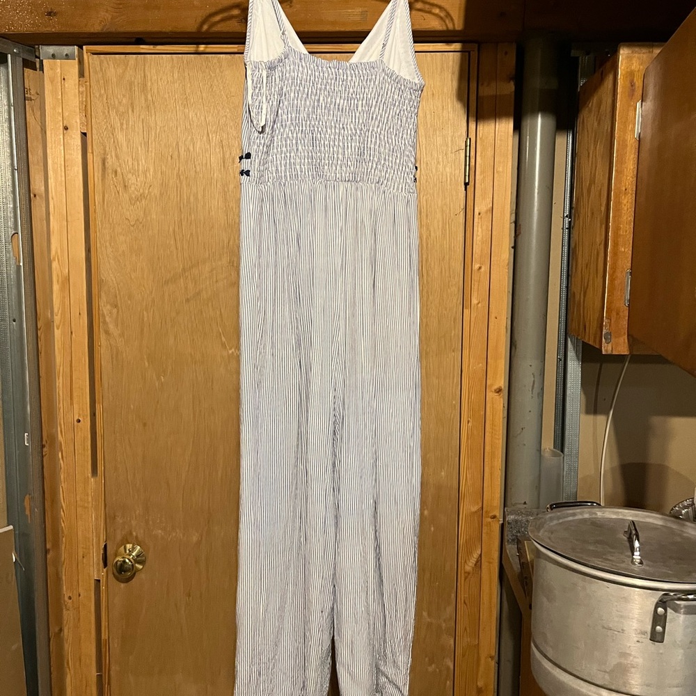 Blue and white jumper / romper